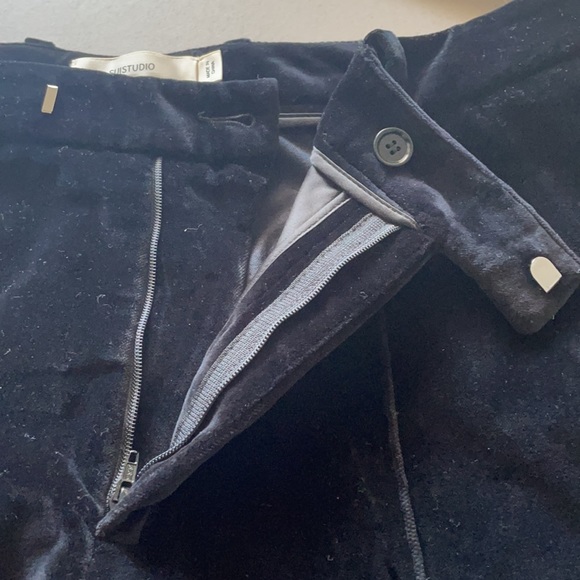 Suistudio Robin flare velvet cropped pants - Picture 16 of 17